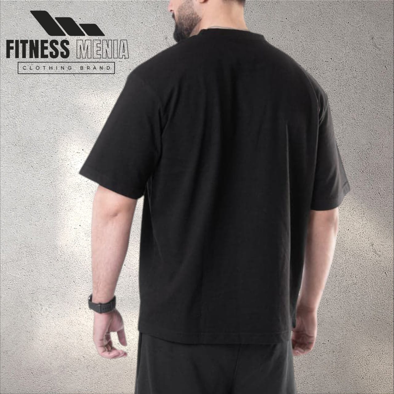 Plain Black Oversize T-Shirt